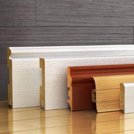 All types of wooden skirting in UAE