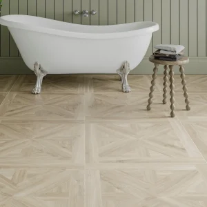 Volte Light Oak Parquet Effect Tiles