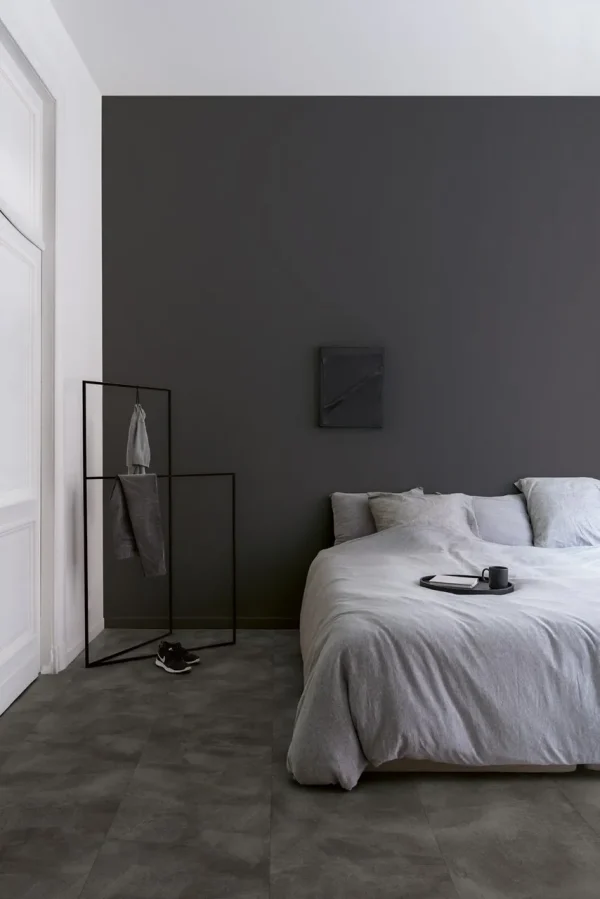Soft graphite Vinyl Tile